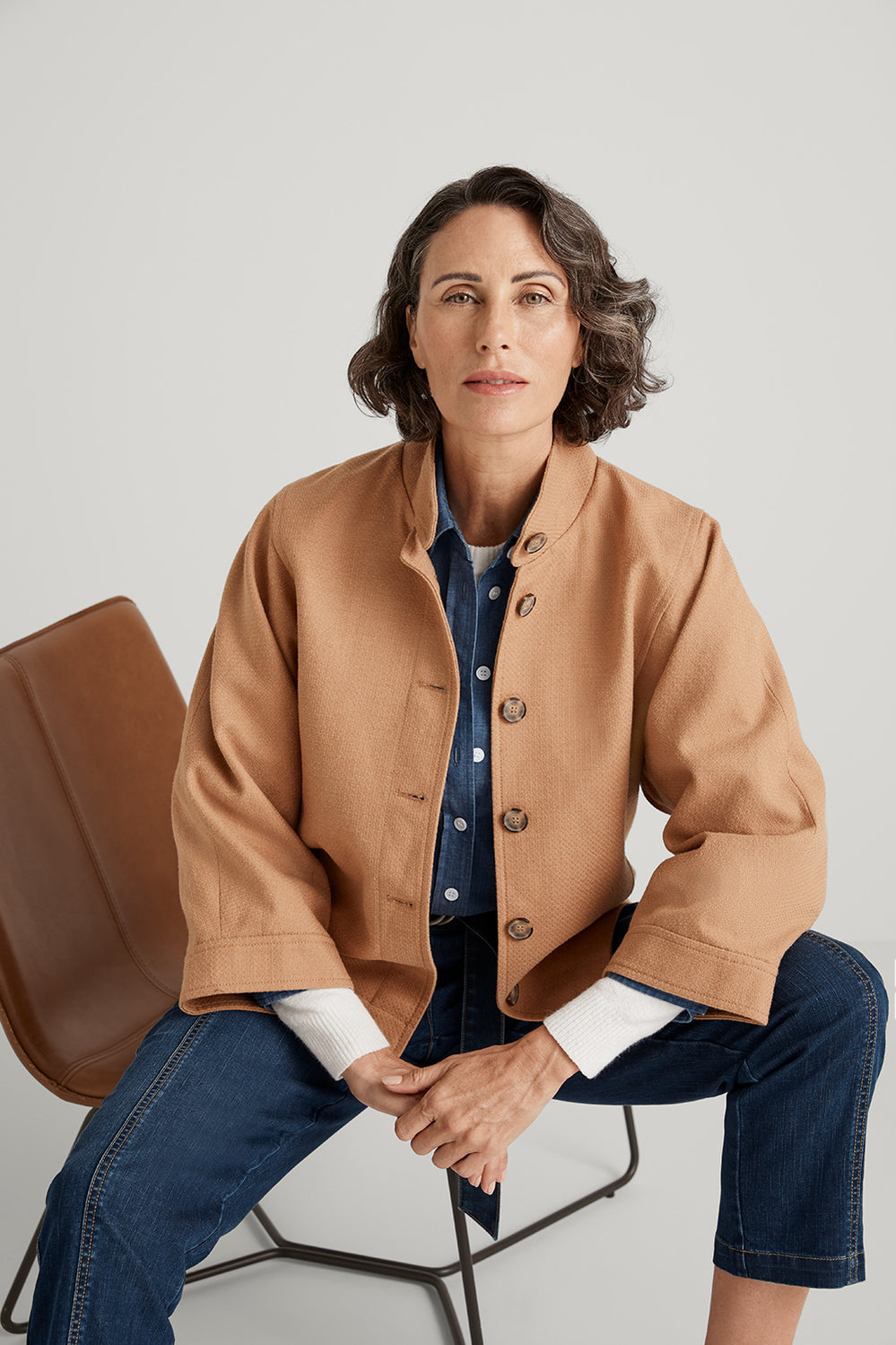 Cotton Wool Relaxed Jacket