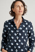 Cotton Modal Eclipse Spot Shirt