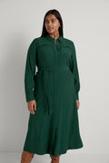 Pocket Detail Shirt Dress