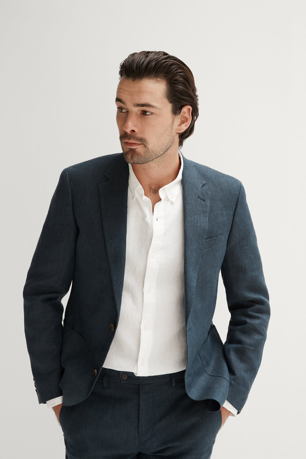 Regular Fit Irish Linen Blazer