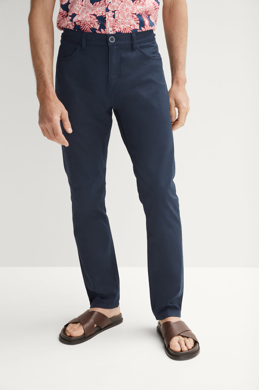 Cotton Linen Five Pocket Pant