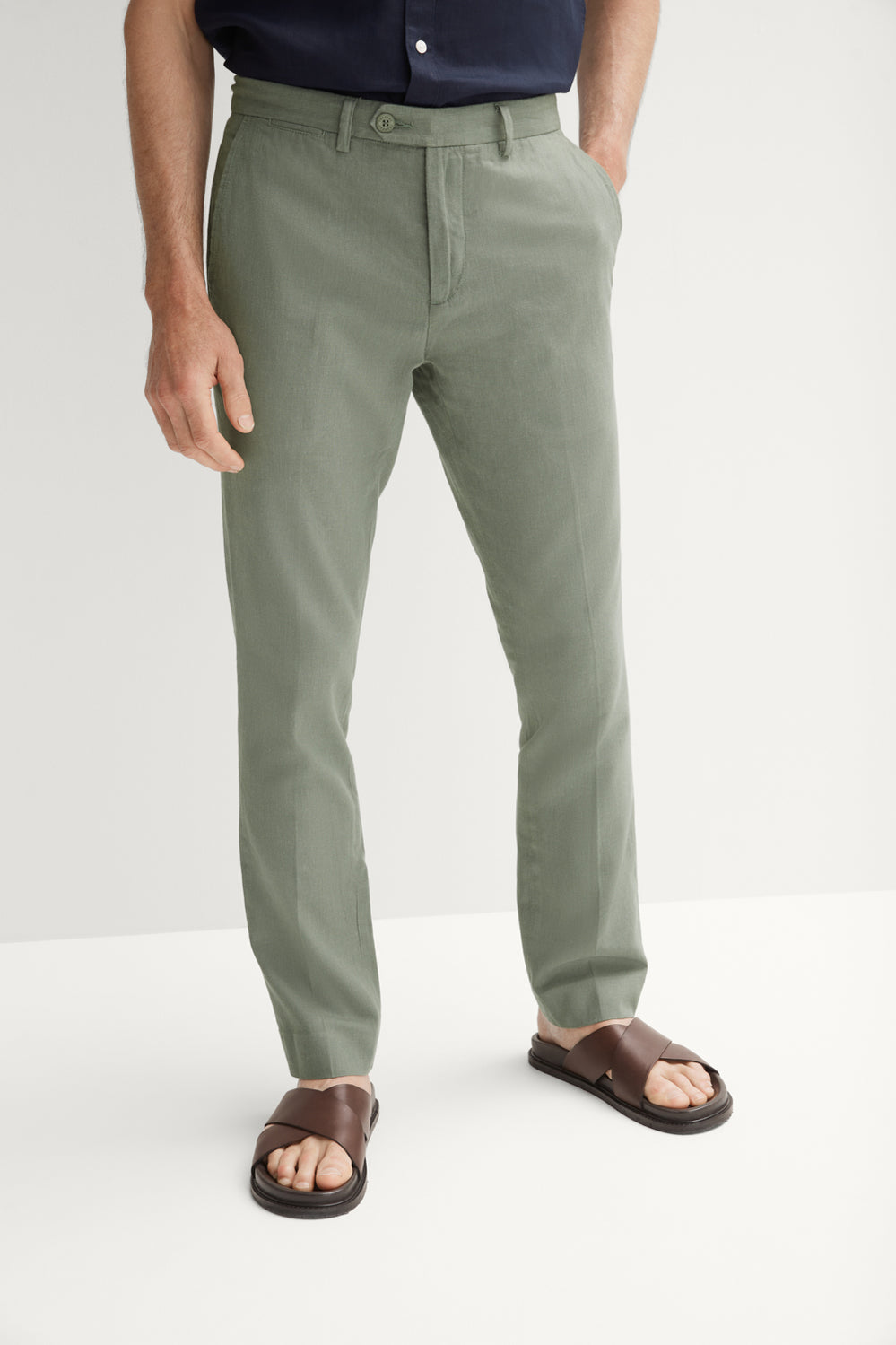 Cotton Linen Smart Chino