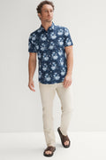 Regular Fit Vintage Palm Short Sleeve Shirt