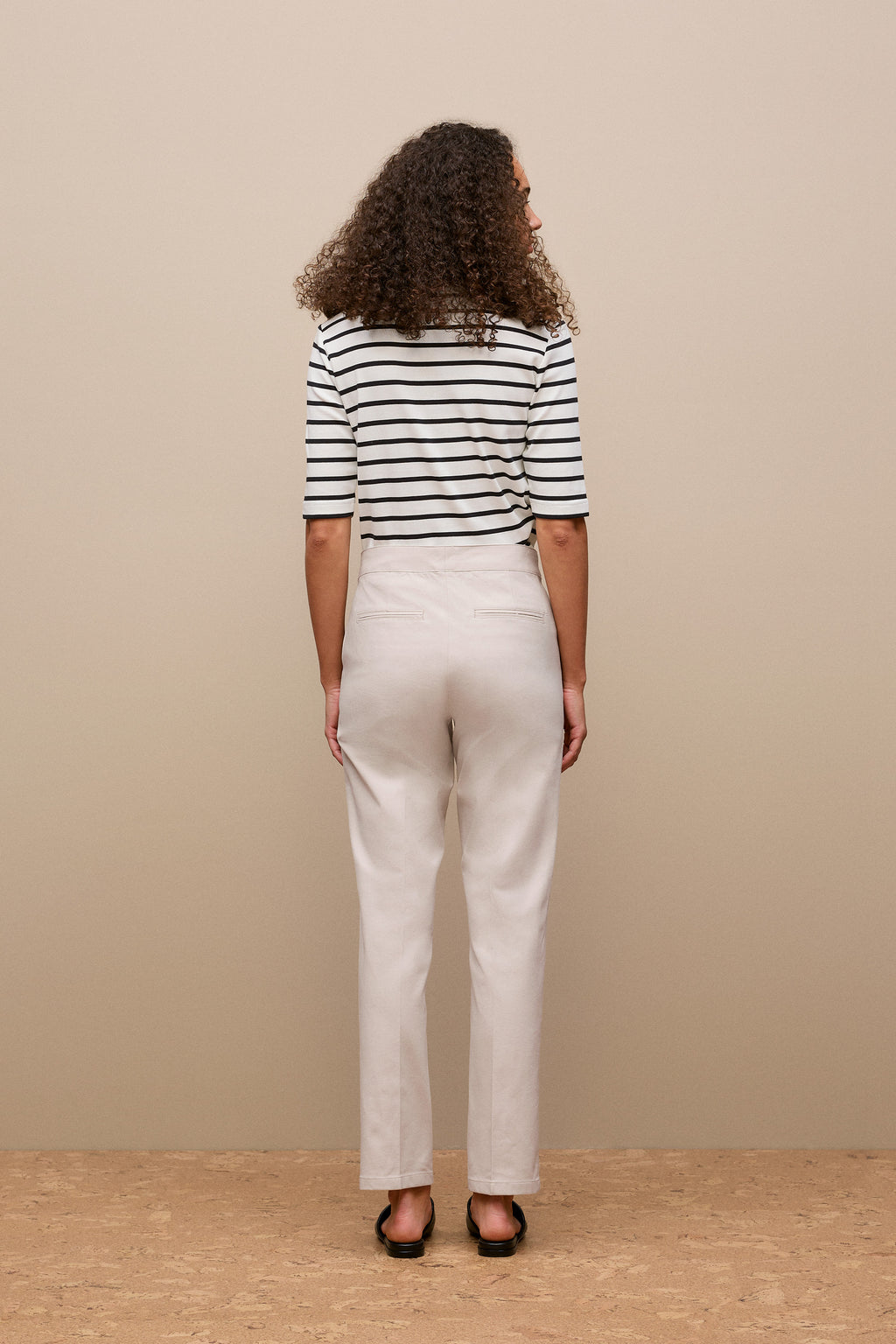 Cotton Blend Bi-Stretch Pant
