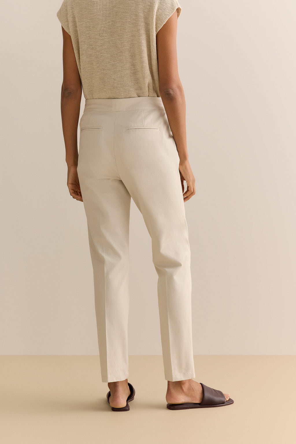 Cotton Blend Bi-Stretch Pant