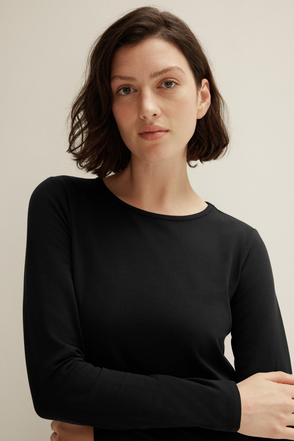 Cotton Long Sleeve T-Shirt