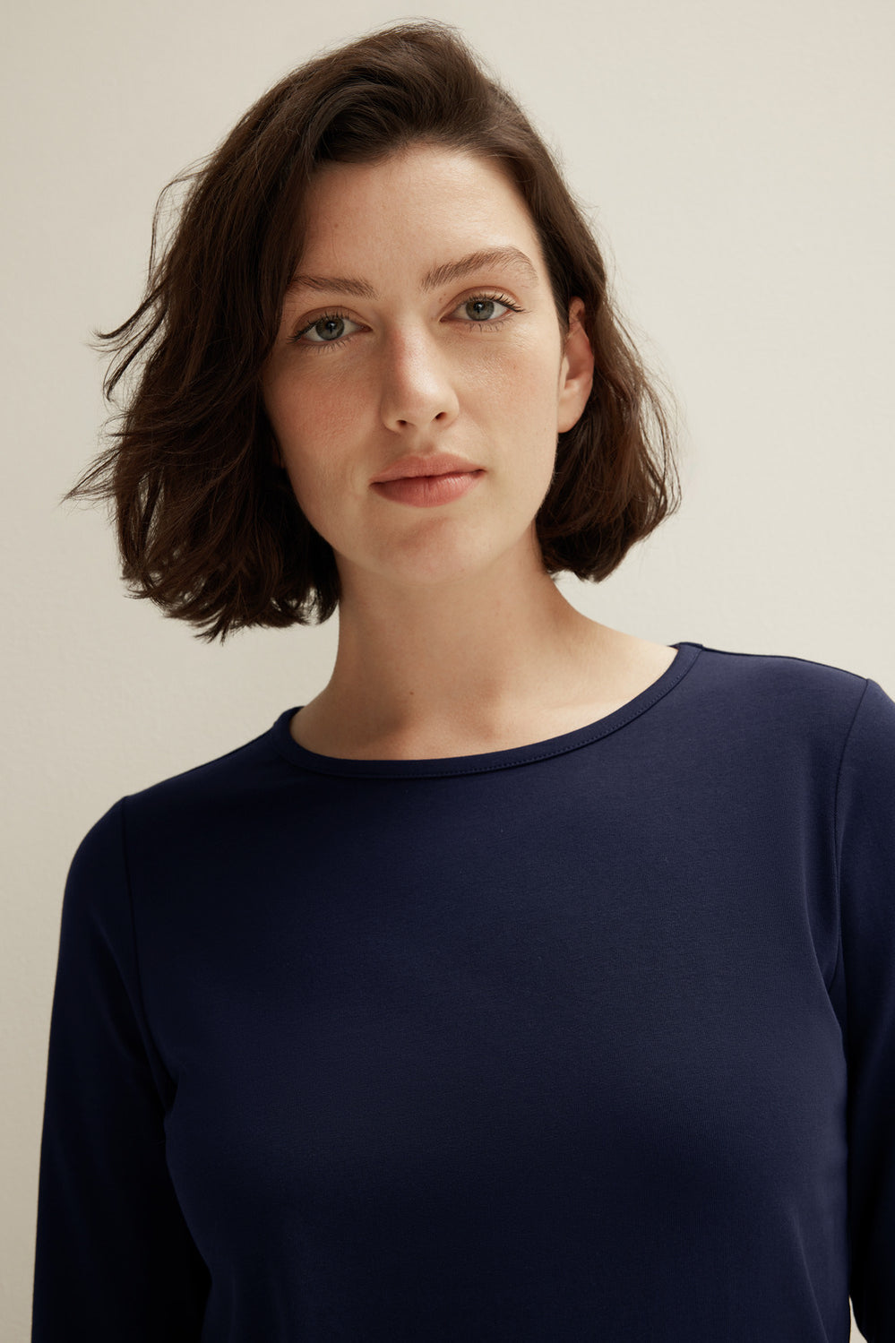 Cotton Long Sleeve T-Shirt