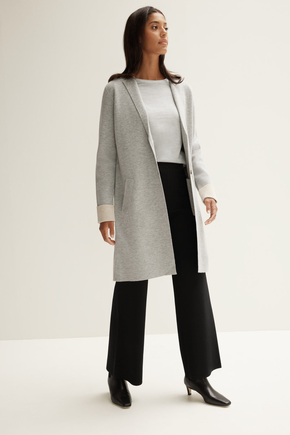 Double Knit Car Coat
