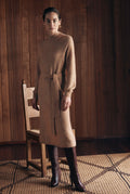Mock Neck Knit Dress
