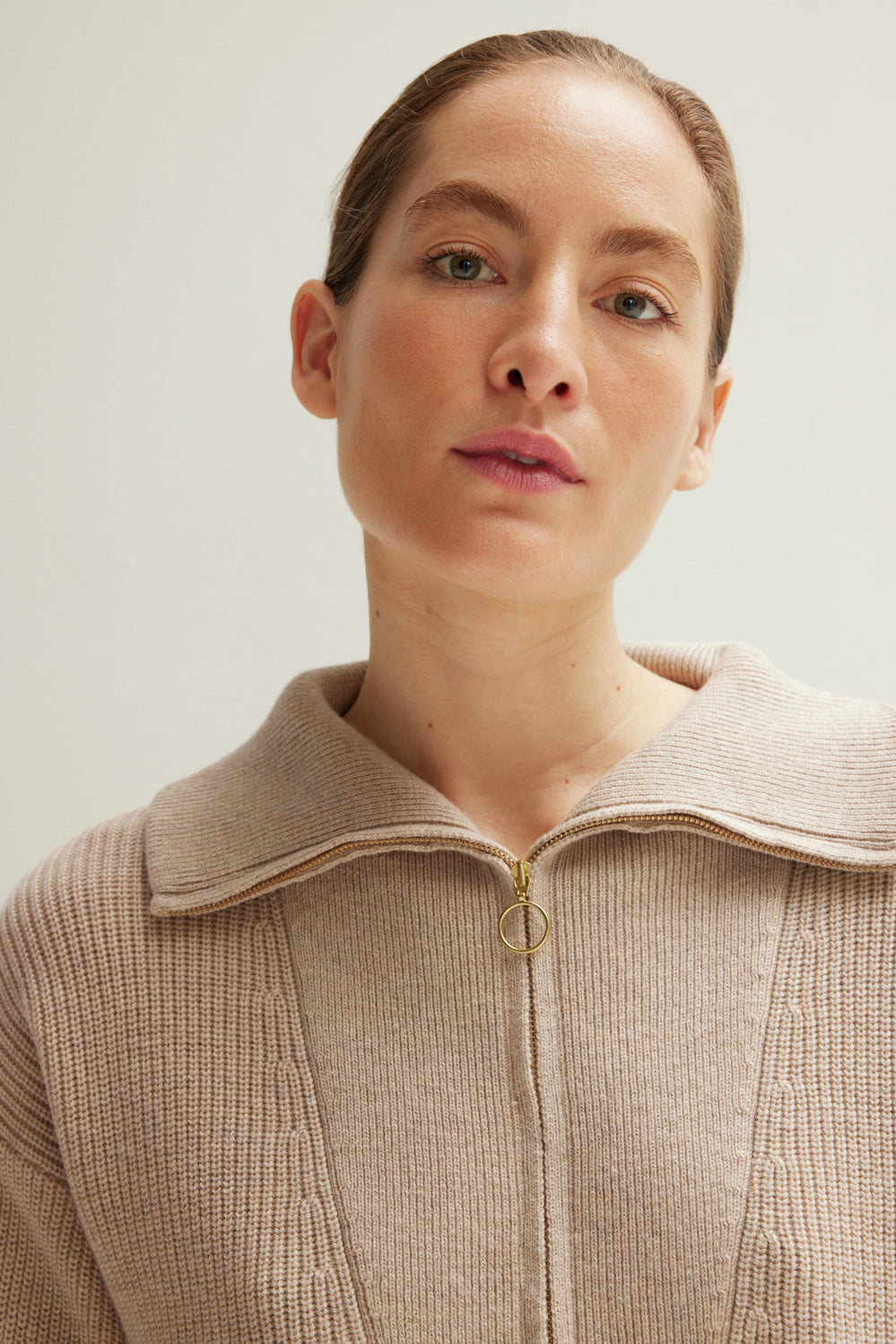 Merino Cotton Half Zip