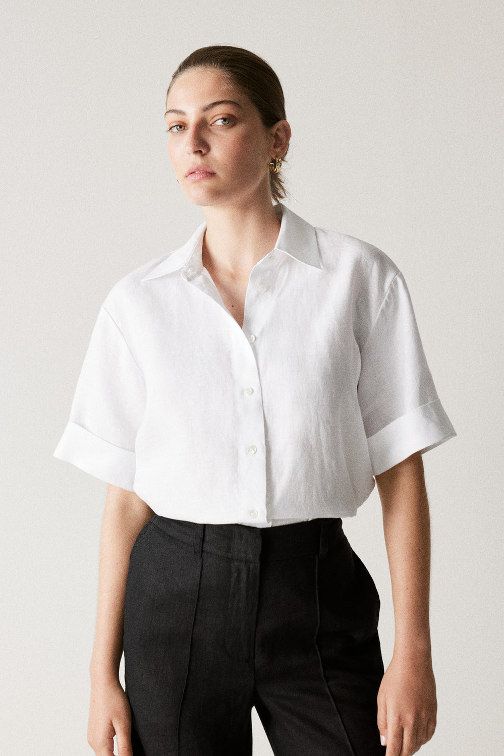 Linen Short Sleeve Shirt