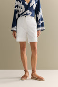 Stretch Cotton Double Cloth Short