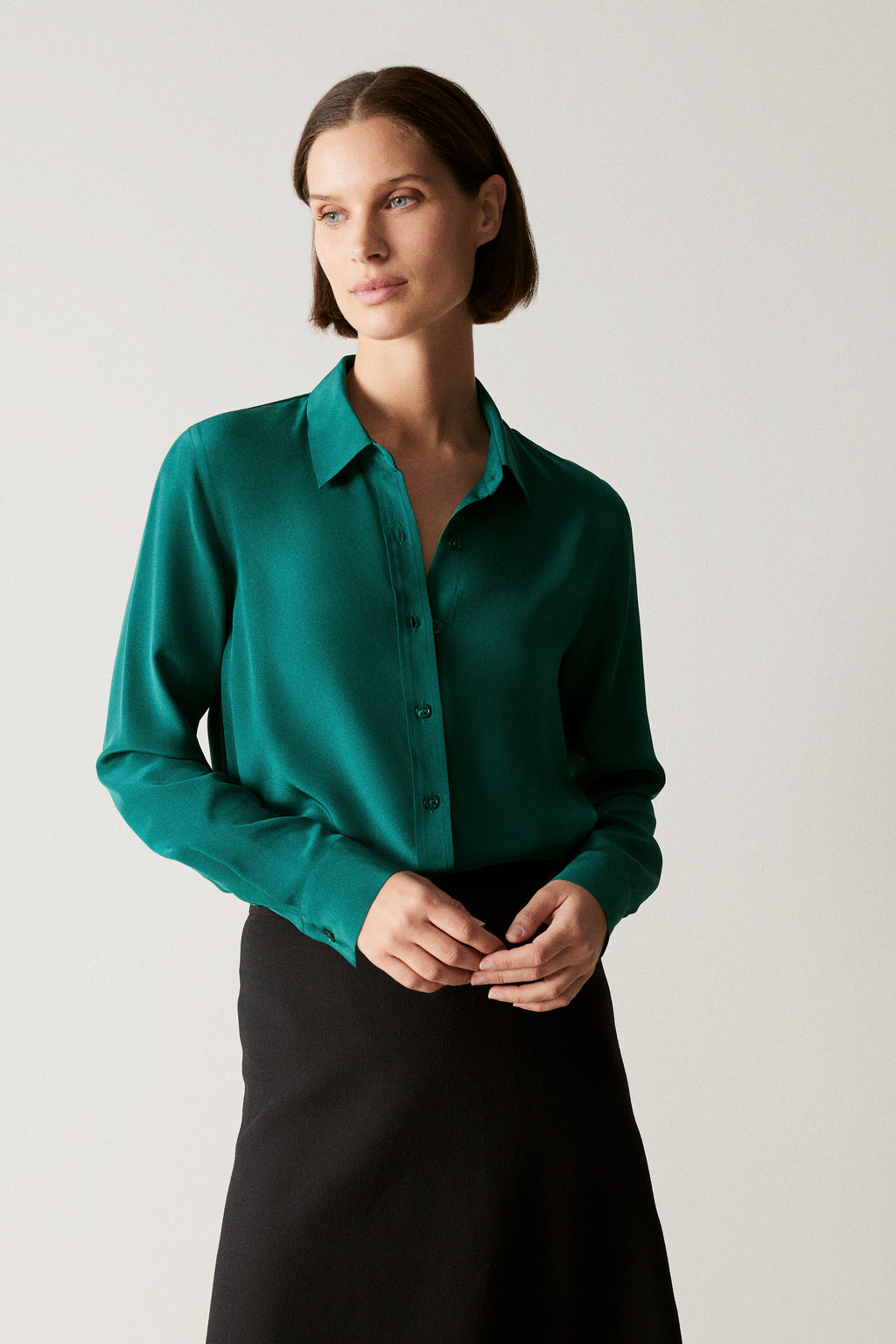 Classic Silk Shirt