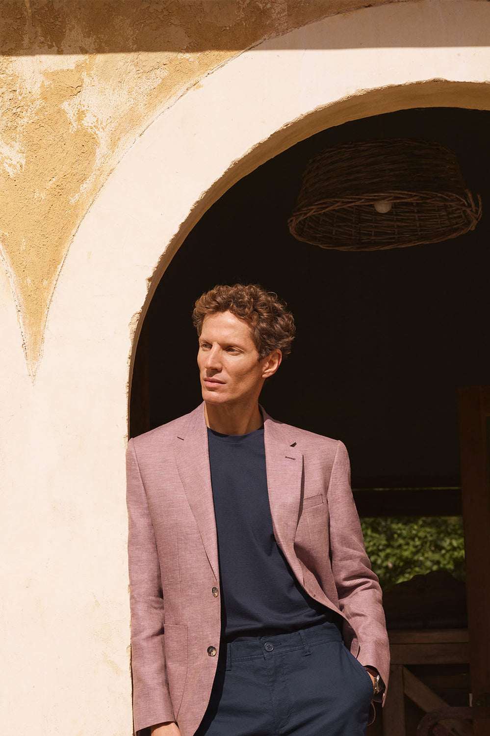 Tailored Fit Irish Linen Blazer