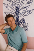 Silk Cotton Birdseye Polo