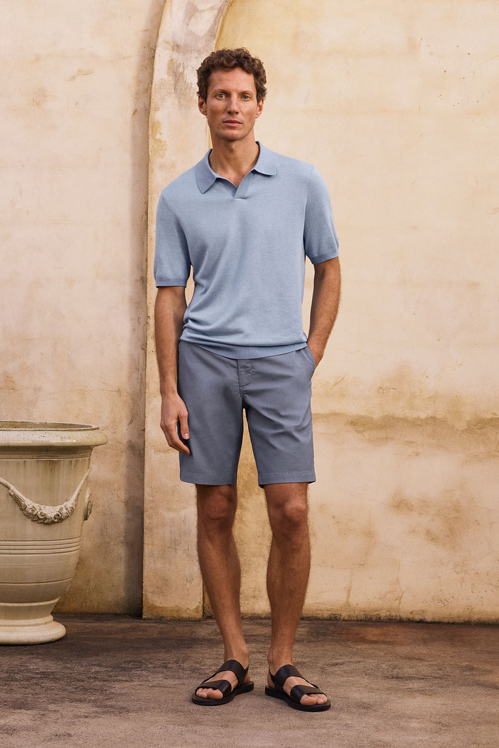 Textured Longline Short
