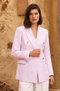 Cotton Textured Blazer