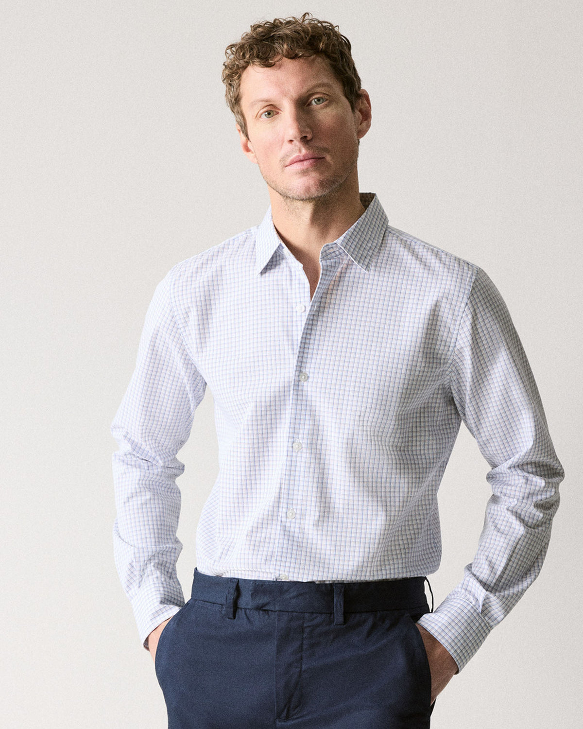 Tailored Fit Check Shirt