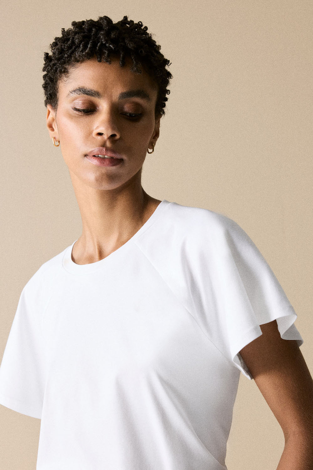 Cotton Interlock Raglan T-Shirt