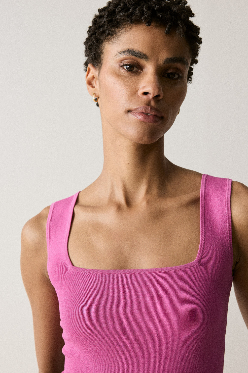 Luxe Blend Fine Knit Tank