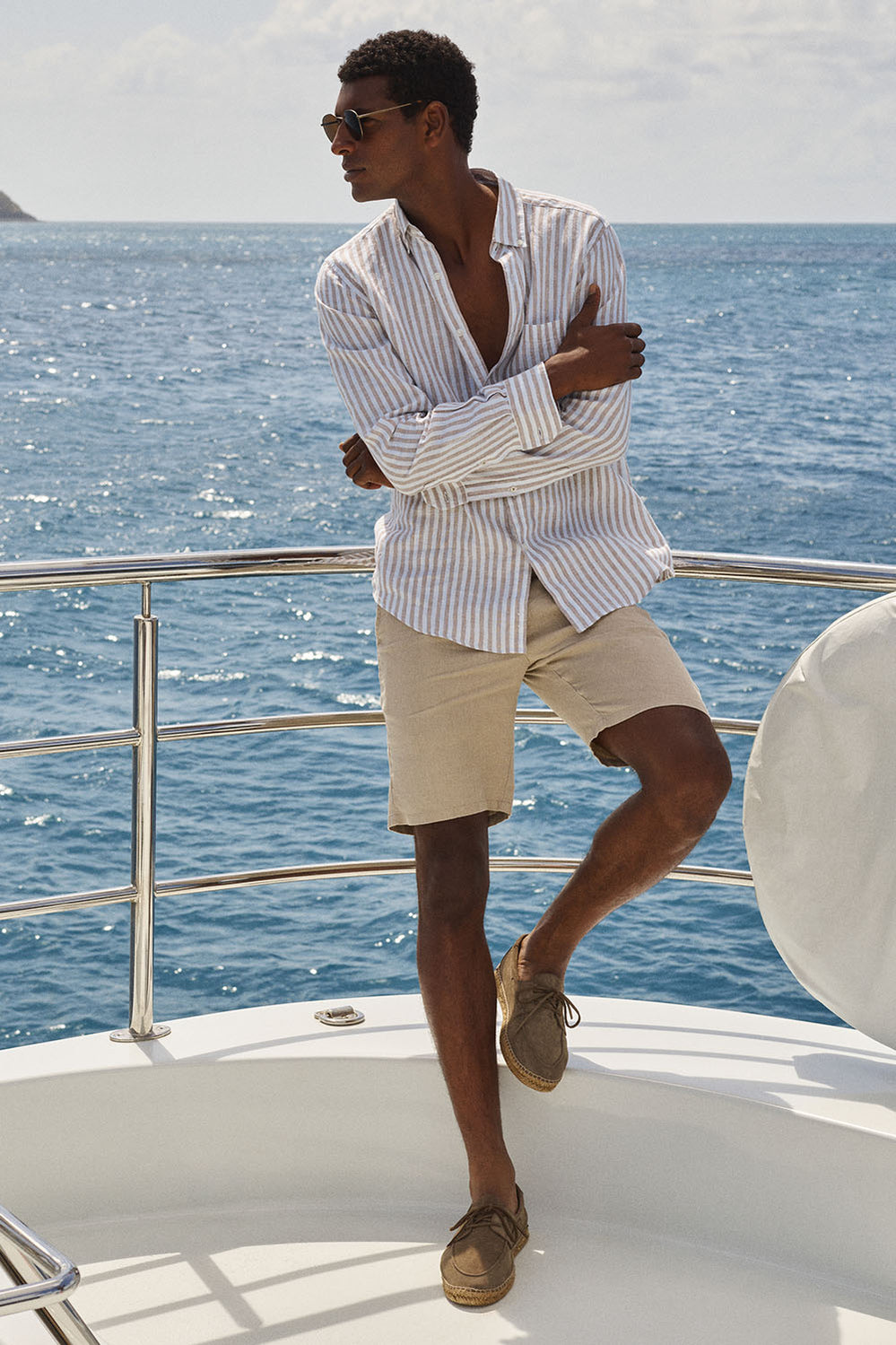 Linen Drawstring Short