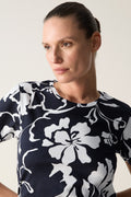 Pima Cotton Floral T-Shirt