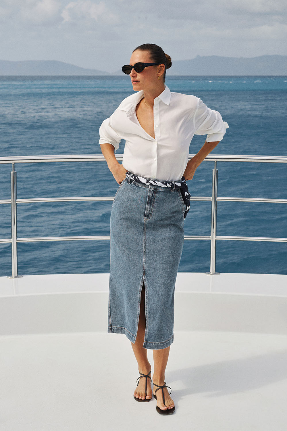 Cotton Voile Long Sleeve Shirt