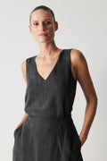 Lyocell V Neck Tank