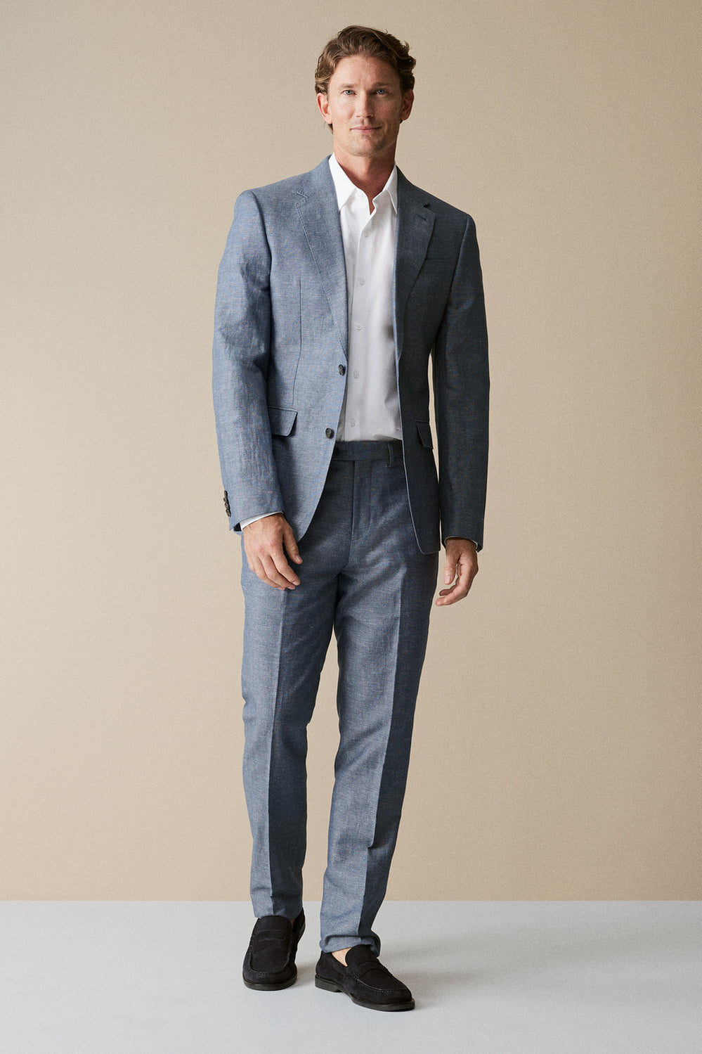 Tailored Fit Italian Cotton Poplin Shirt
