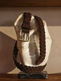 Suede Braided Belt