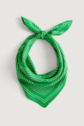 Silk Twill Graphic Neckerchief