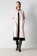 Double Faced Wool Pocketed Classic Coat