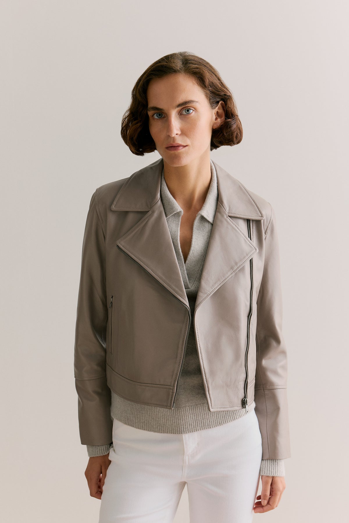 Leather Biker Jacket