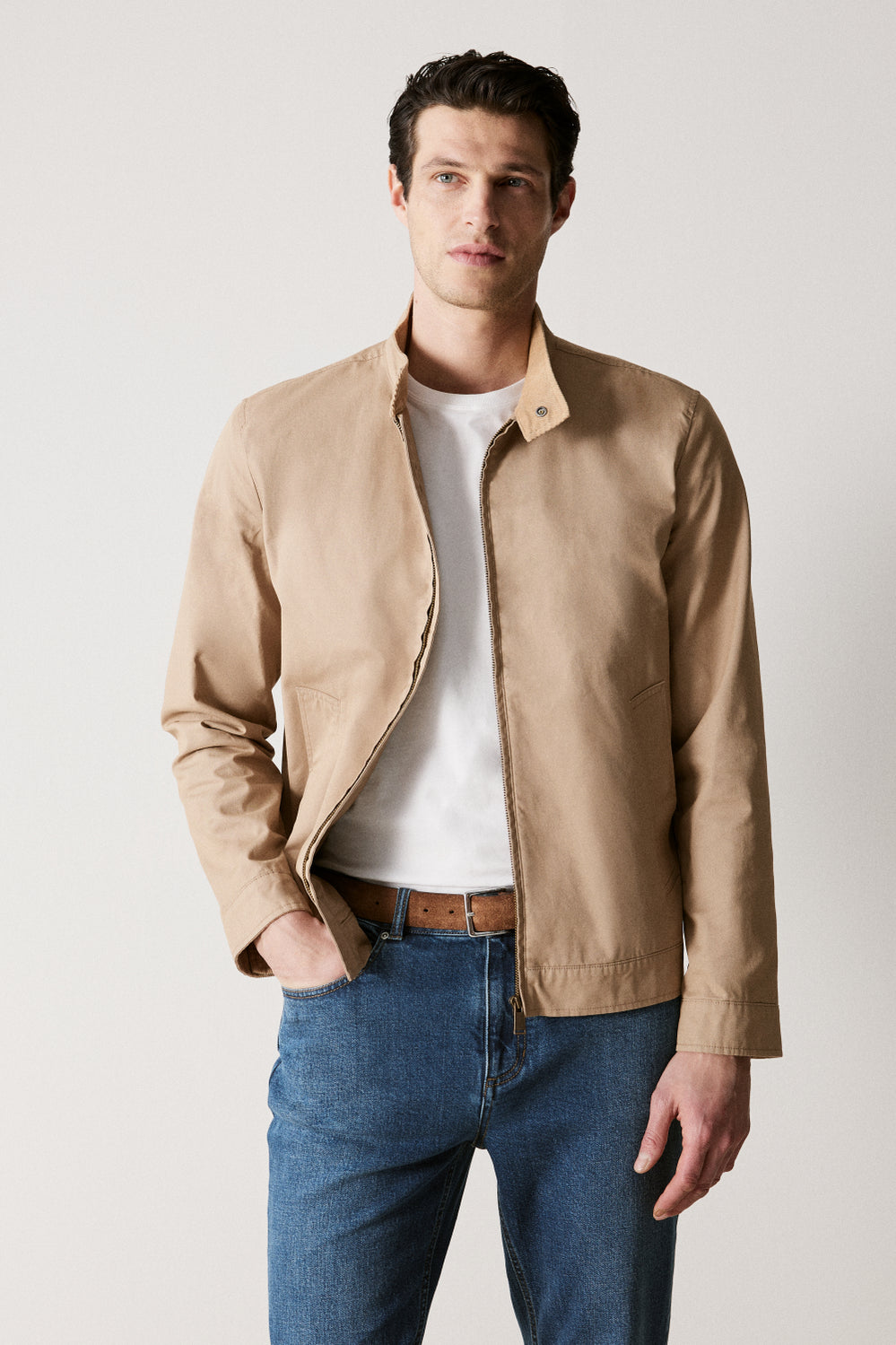 Cotton Twill Harrington
