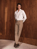 Regular Fit Cotton Staple Stripe Shirt