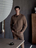 Wool Blend Collared Jacket