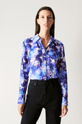 Modal Watercolour Floral Shirt