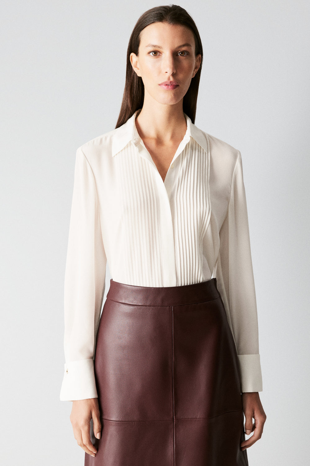 Silk Tuxedo Shirt