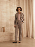 Yarn Dyed Prince Of Wales Check Pant