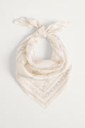Silk Twill Chain Print Neckerchief