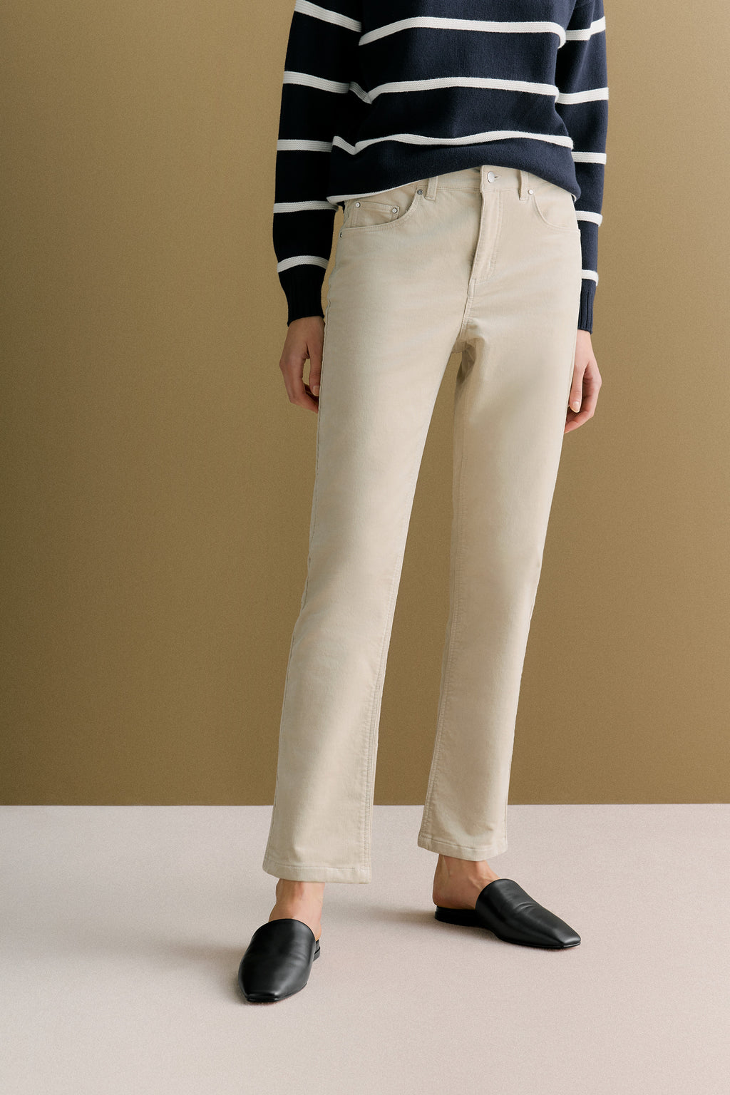 Cord Five Pocket Boyfriend Pant
