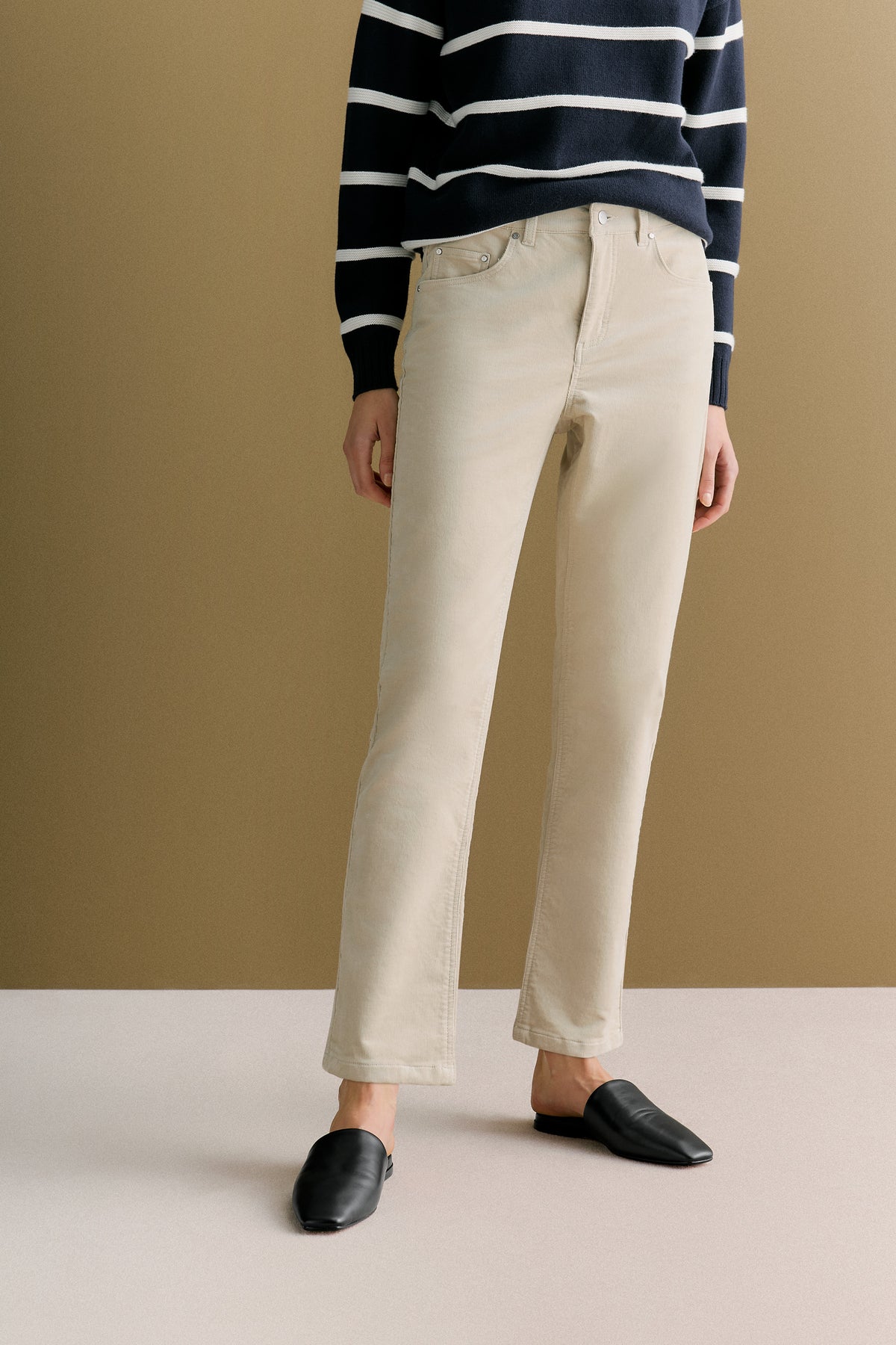 Cord Five Pocket Boyfriend Pant