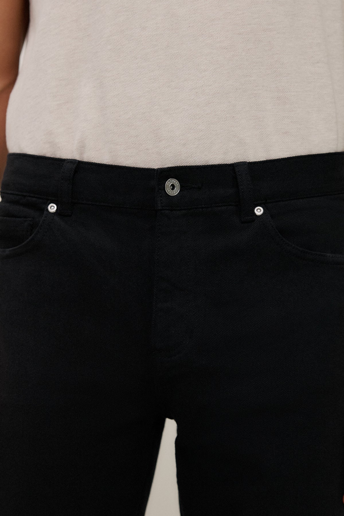 Organically Grown Cotton Modern Slim Black Wash Jean