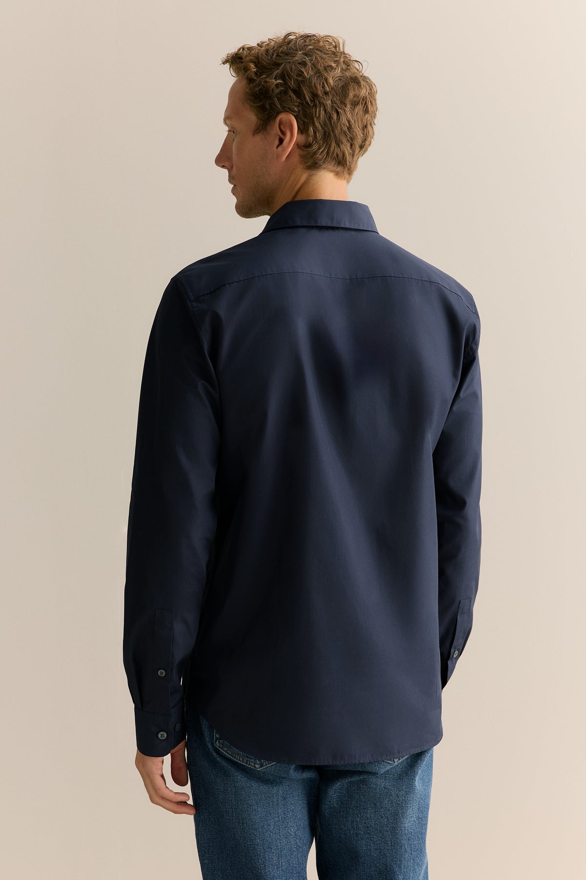 Tailored Fit Poplin Smart Shirt