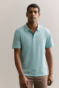 Mercerised Cotton Pique Tipped Polo
