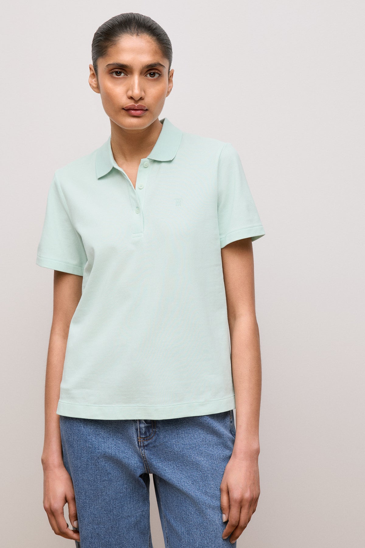 Pique Classic Monogram Polo