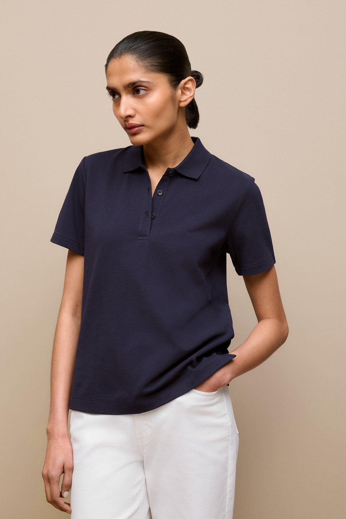 Pique Classic Monogram Polo