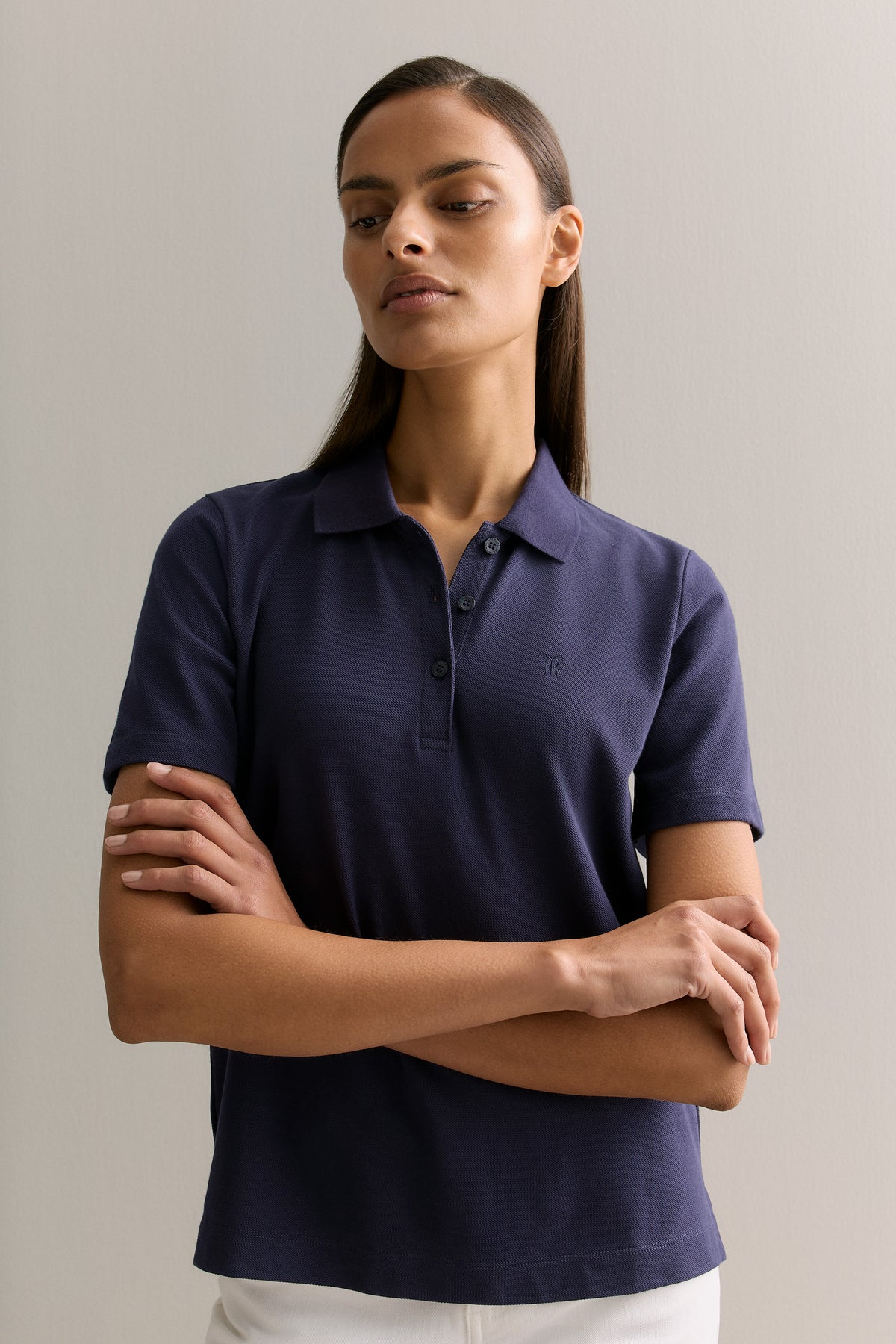 Pique Classic Monogram Polo