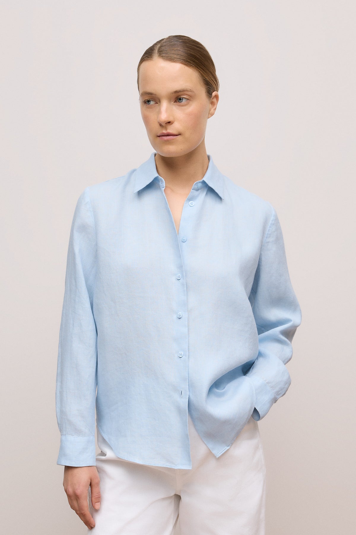 Delave Linen Long Sleeve Shirt