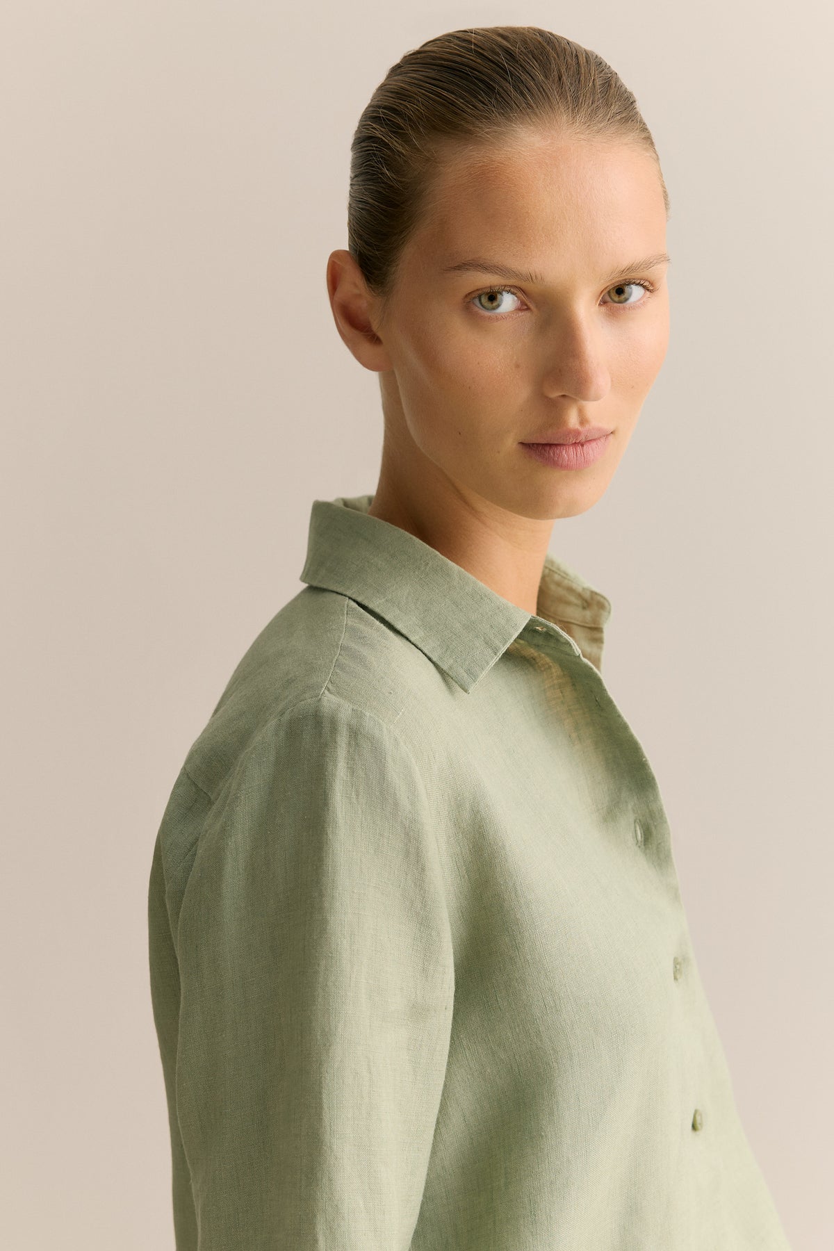 Delave Linen Long Sleeve Shirt